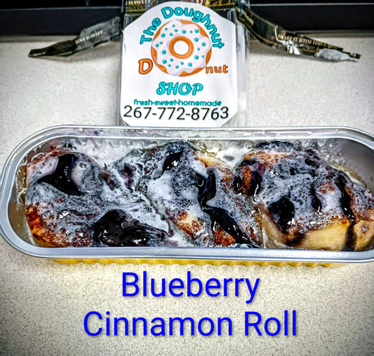 Blueberry Cinnamon Roll