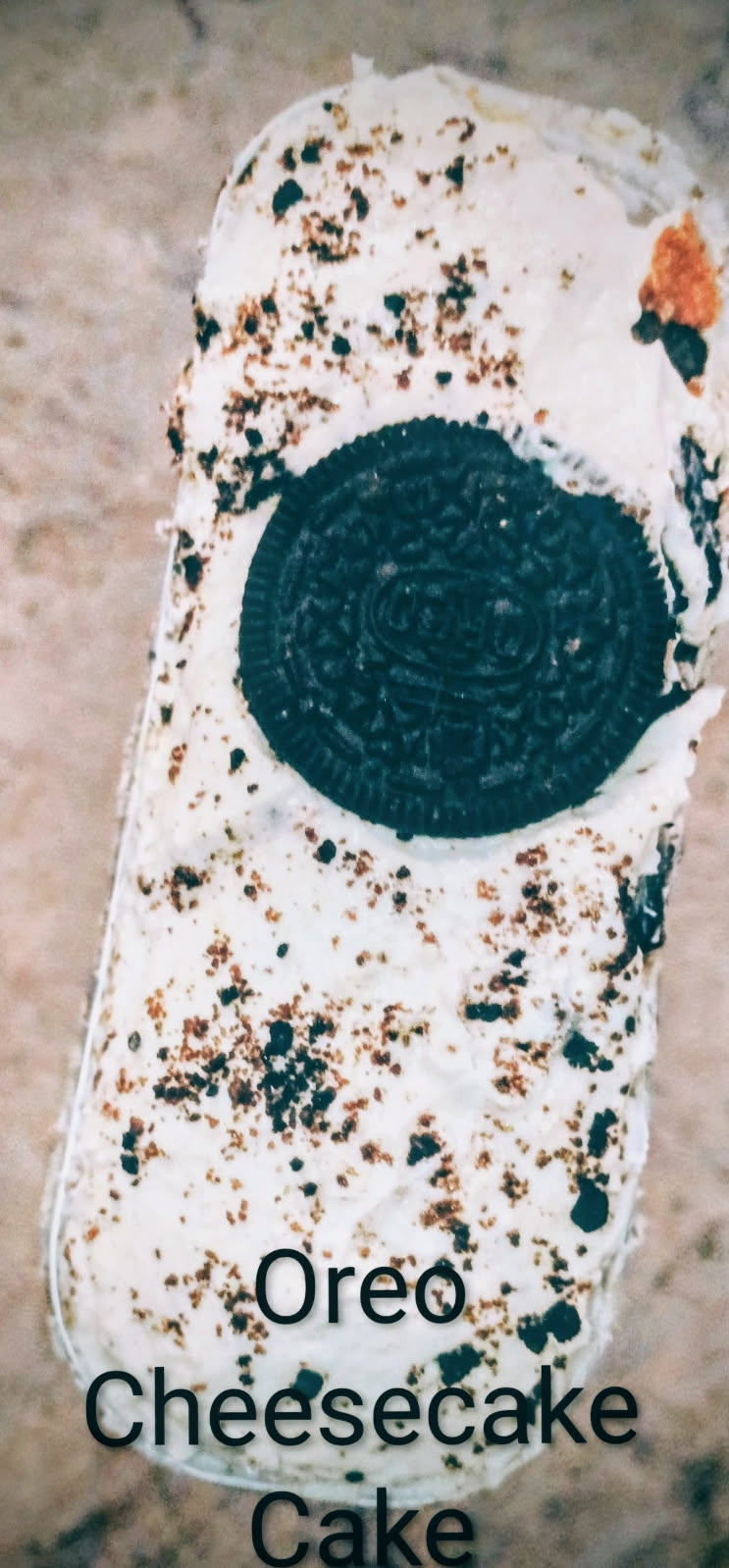 Oreo Cheesecake Cake